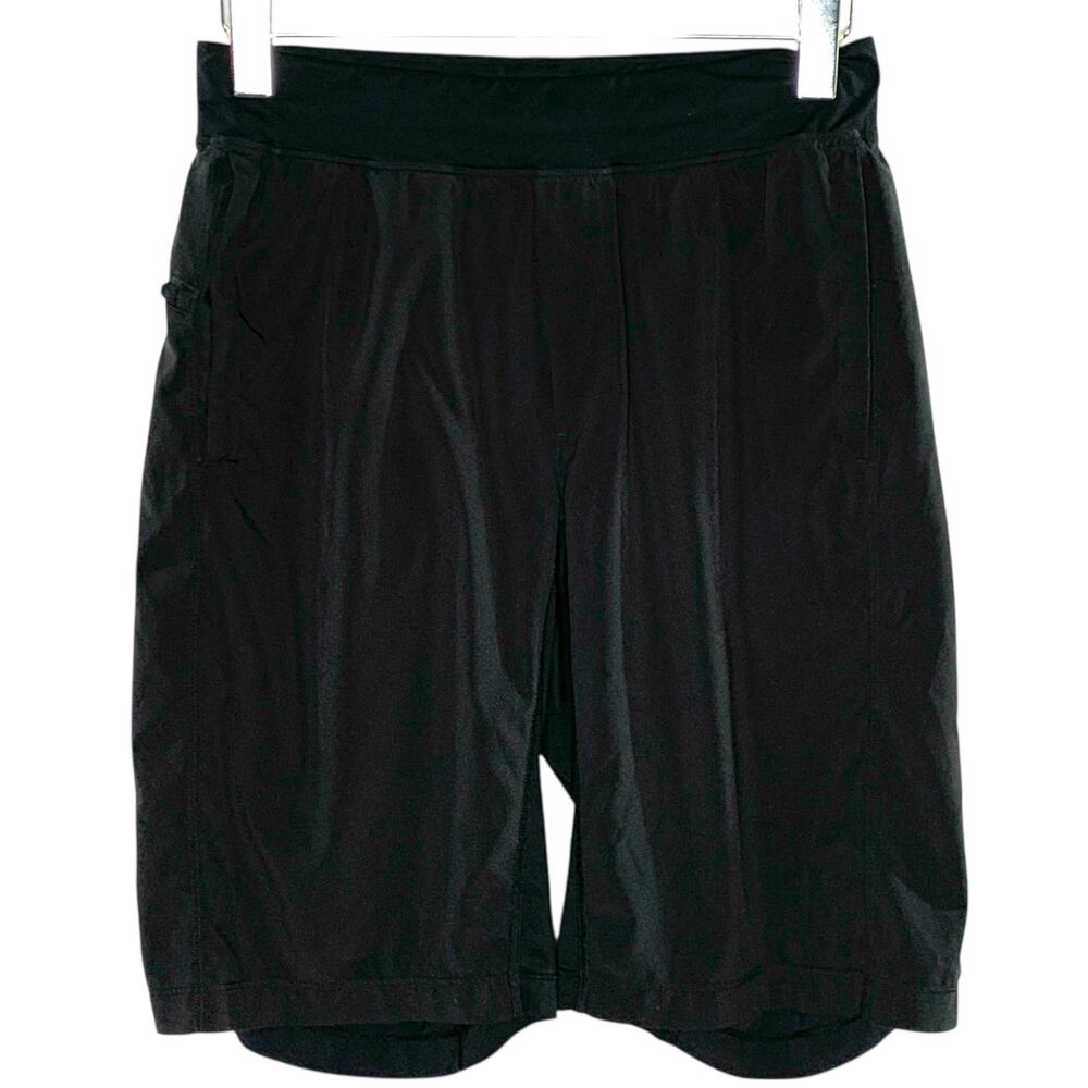 Lululemon S Mens Black Pace Breaker Linerless Short 11" Inseam Gym Workout *flaw